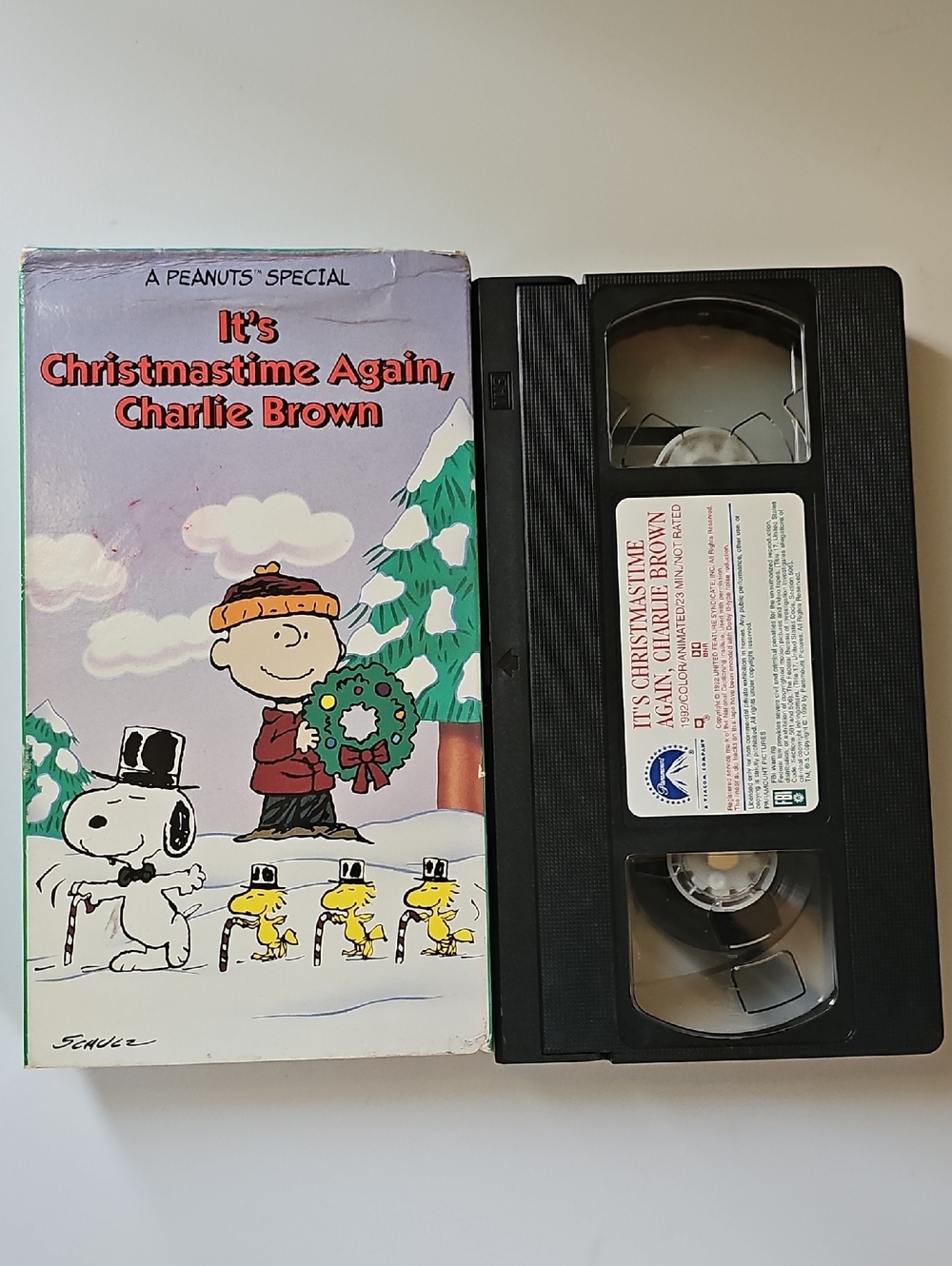 Peanuts It's Christmastime Again, Charlie Brown VHS